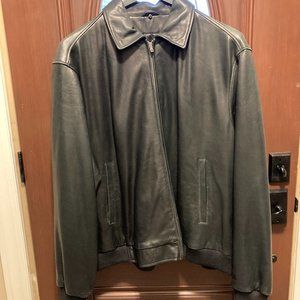 4X leather coat/jacket by Joseph Abboud rare find at this price point.